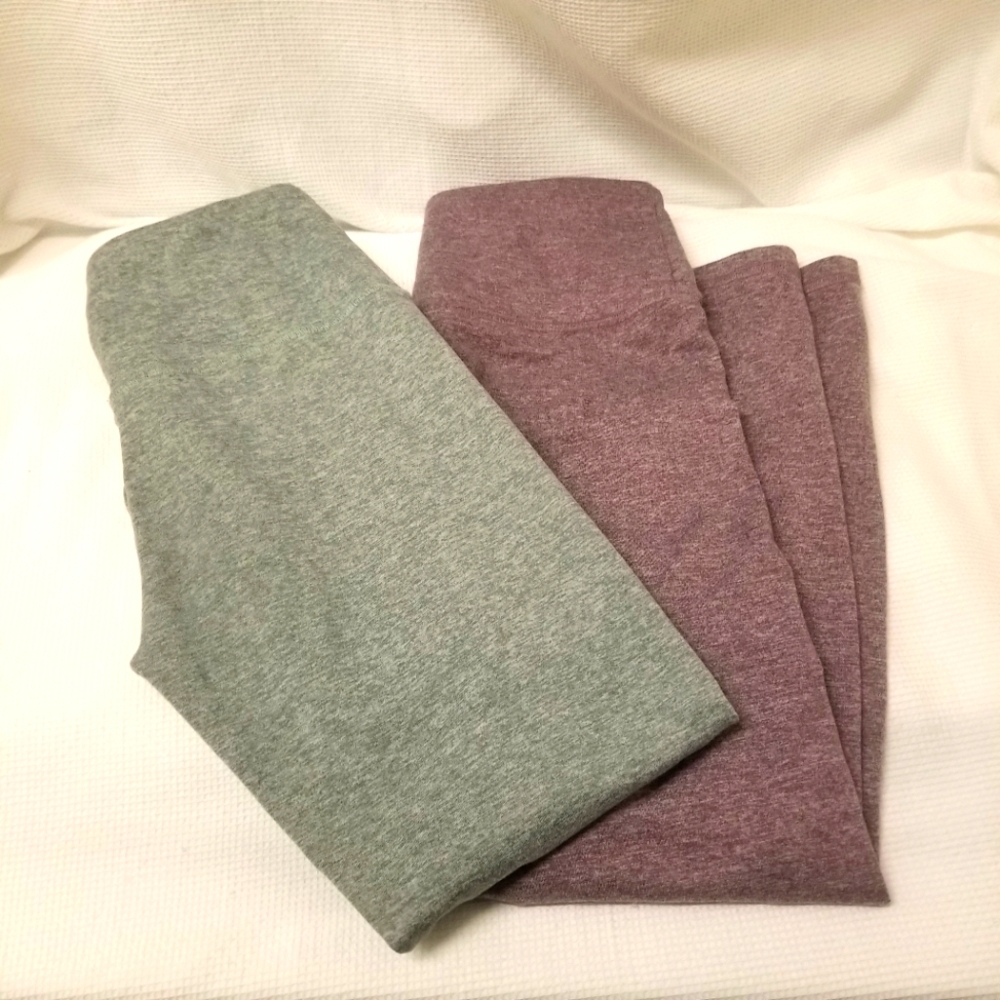 2 Pair Bundle Zobha Crop Legging